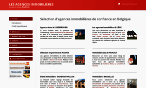 Les-agences-immobilieres.be thumbnail
