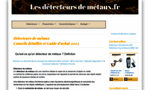 Les-detecteurs-de-metaux.fr thumbnail