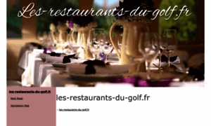 Les-restaurants-du-golf.fr thumbnail