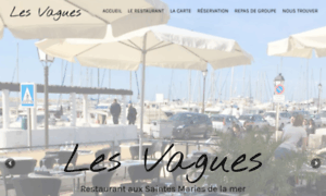 Les-vagues-restaurant-saintes-marie-de-la-mer.com thumbnail