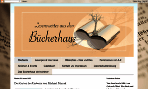 Lesenswertesausdembuecherhaus.blogspot.com thumbnail