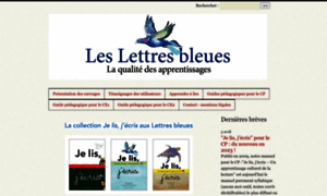 Leslettresbleues.fr thumbnail