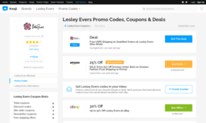 Lesleyevers.bluepromocode.com thumbnail