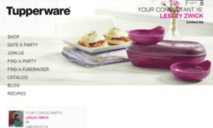 Lesleyzwick.mytupperware.com thumbnail