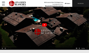 Leslogesblanches-megeve.com thumbnail