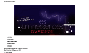 Lesluminessences-avignon.com thumbnail