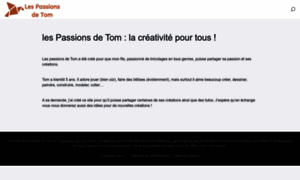 Lespassionsdetom.fr thumbnail