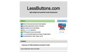 Lessbuttons.com thumbnail