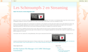 Lesschtroumpfs2streaming.blogspot.fr thumbnail