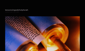 Lessonsingodsholytorah.wordpress.com thumbnail