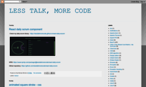 Lesstalkmorecode.blogspot.com thumbnail