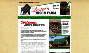 Lestersbisonfarm.com thumbnail