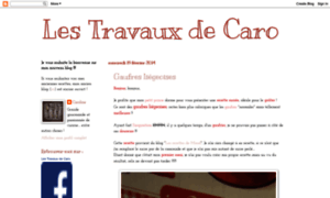 Lestravaux2caro.blogspot.fr thumbnail