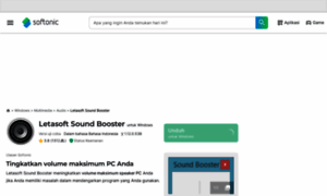 Letasoft-sound-booster.softonic-id.com thumbnail