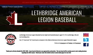 Lethbridgeamericanlegionbaseball.org thumbnail