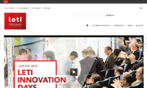 Leti-innovation-days.com thumbnail