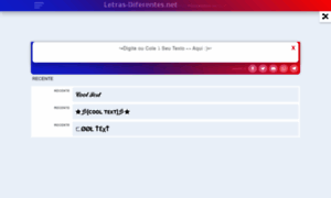 Letras-diferentes.net thumbnail