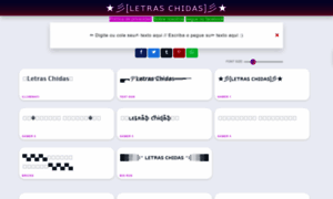 Letraschidas.tiposdeletras.pro thumbnail