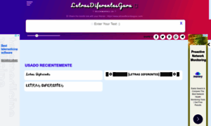 Letrasdiferentesguru.com thumbnail