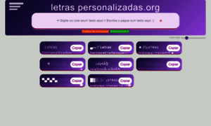 Letraspersonalizadas.org thumbnail