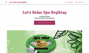 Lets-relax-spa-massage.business.site thumbnail