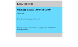 Letsconnect.ie thumbnail