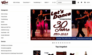 Letsdanceshop.de thumbnail