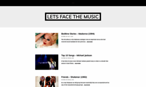 Letsfacethemusicblog.com thumbnail