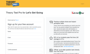Letsgetgoing.theorytestpro.co.uk thumbnail