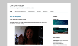 Letsliveforever.net thumbnail