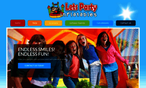 Letspartyinflatables.com thumbnail