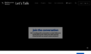 Letstalk.melbournewater.com.au thumbnail