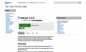 Letsvpn.updatestar.com thumbnail