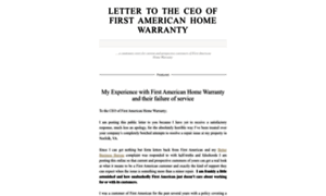 Letter-to-ceo-of-first-american-home-warranty.com thumbnail