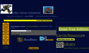 Lettercarrierconnection.com thumbnail