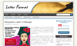 Letterformat.net thumbnail