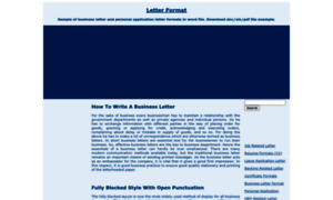 Letterformats.net thumbnail