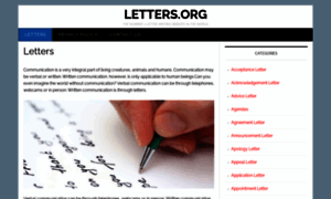 Letters.org thumbnail