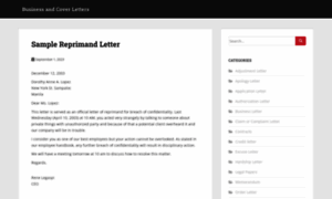 Lettersample.net thumbnail