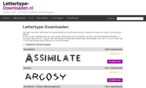 Lettertype-downloaden.nl thumbnail