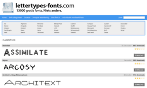 Lettertypes-fonts.com thumbnail