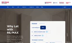 Letting.remax-malta.com thumbnail