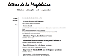 Lettre-de-la-magdelaine.net thumbnail