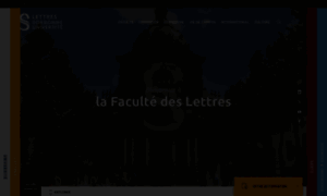 Lettres.sorbonne-universite.fr thumbnail