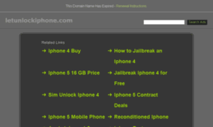 Letunlockiphone.com thumbnail