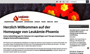 Leukaemie-phoenix.de thumbnail