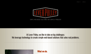 Leverpulley.com thumbnail