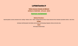 Levidechantier.fr thumbnail