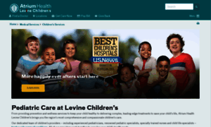 Levinechildrenshospital.org thumbnail