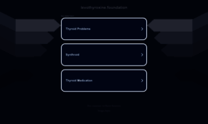 Levothyroxine.foundation thumbnail